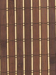 Bambusowa tapeta z szerokością paska bambusowego 17 mm na ścianę lub do wypełnienia drzwi